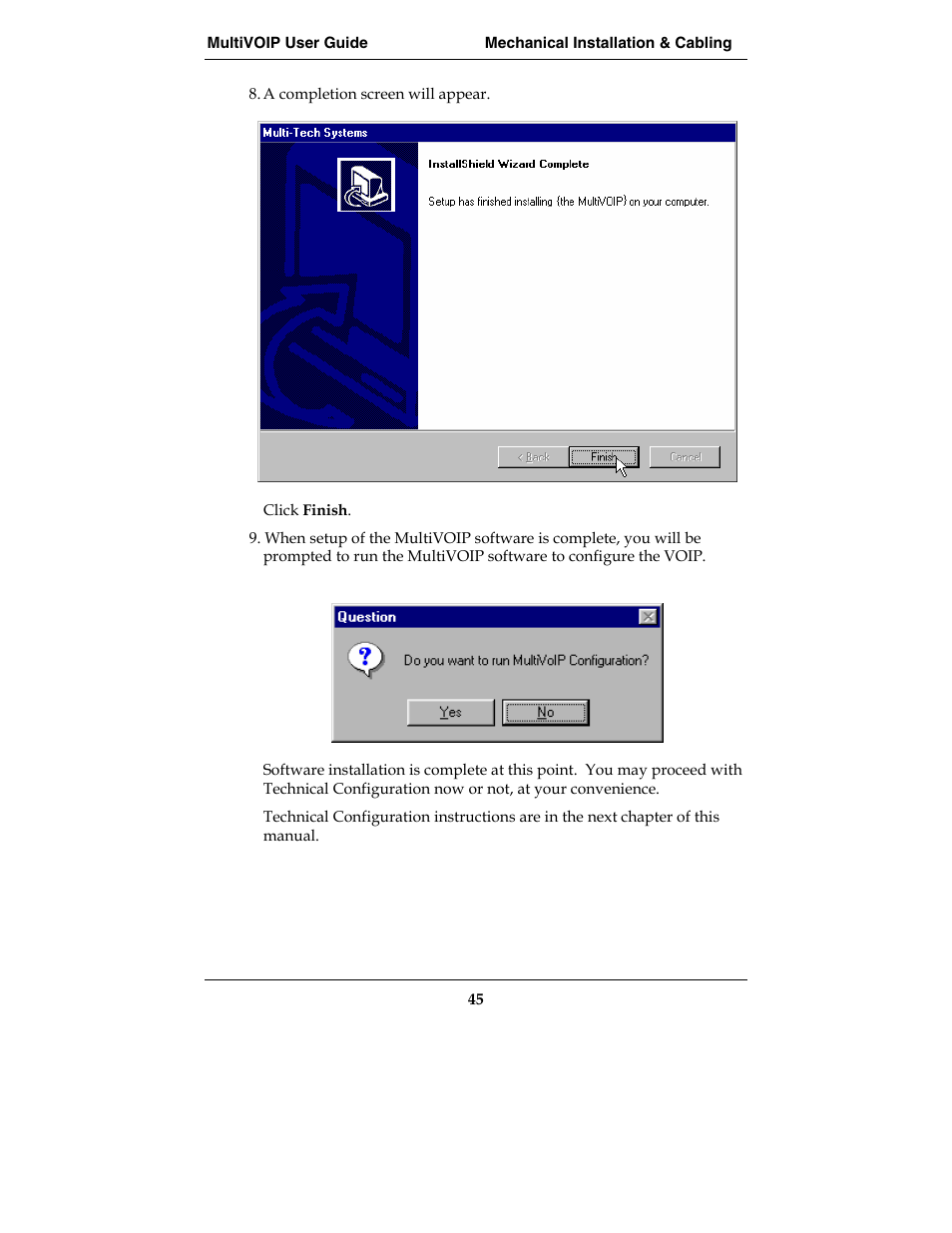 Multi-Tech Systems E1 User Manual | Page 45 / 395