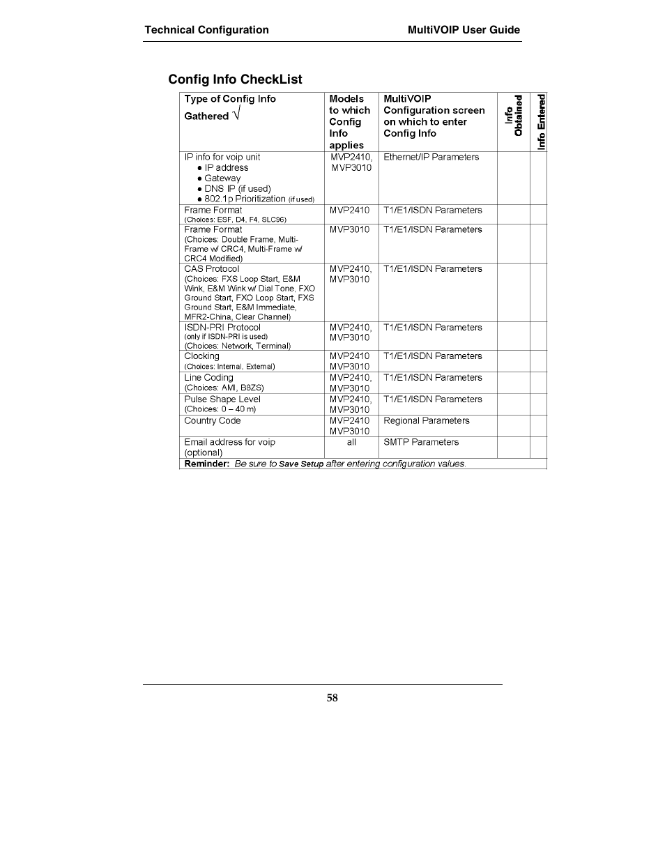 Multi-Tech Systems E1 User Manual | Page 58 / 395