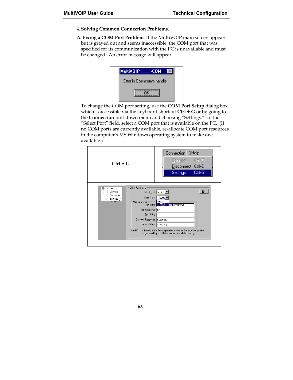 Multi-Tech Systems E1 User Manual | Page 63 / 395