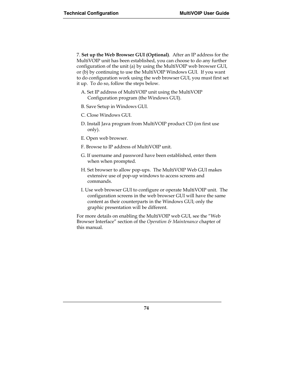 Multi-Tech Systems E1 User Manual | Page 74 / 395