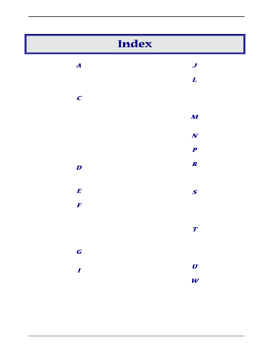 Index | Multi-Tech Systems MT9234ZBA-V User Manual | Page 35 / 35