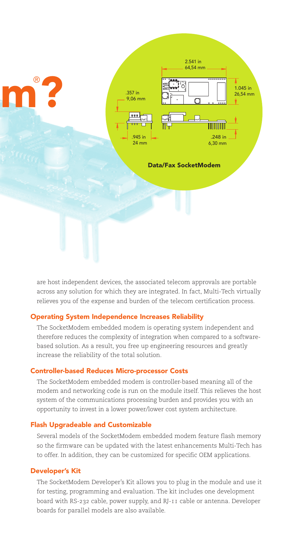 Multi-Tech Systems MT2456SMI-IP User Manual | Page 5 / 8