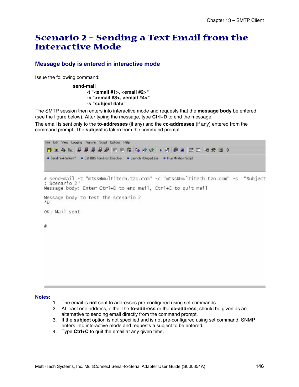 Multi-Tech Systems MTS2SA-T User Manual | Page 146 / 181
