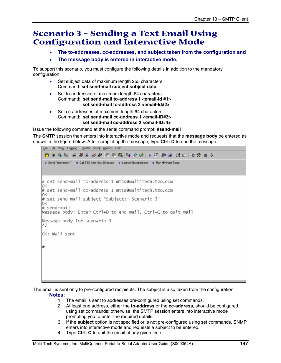 Multi-Tech Systems MTS2SA-T User Manual | Page 147 / 181