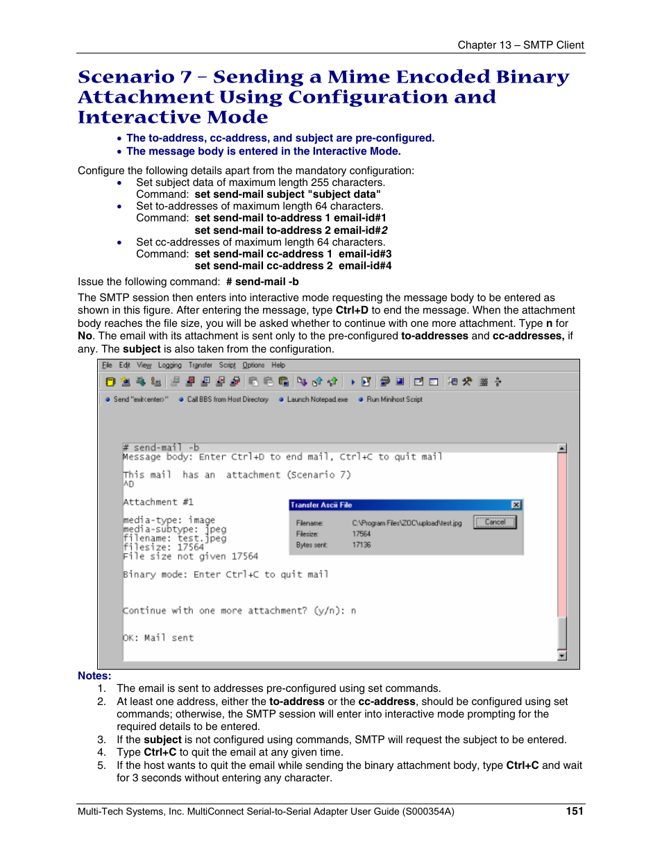 Multi-Tech Systems MTS2SA-T User Manual | Page 151 / 181