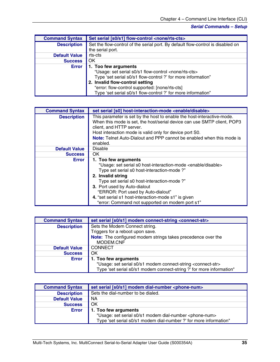 Multi-Tech Systems MTS2SA-T User Manual | Page 35 / 181