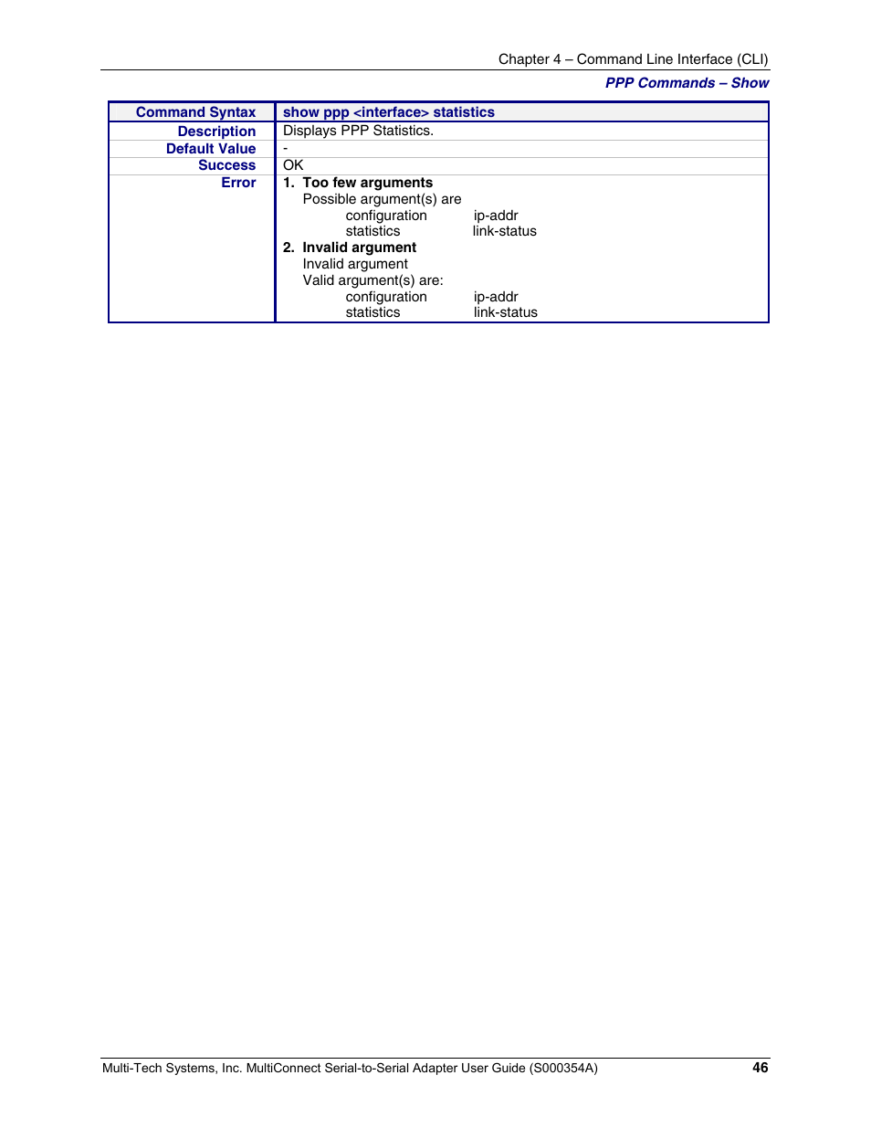 Multi-Tech Systems MTS2SA-T User Manual | Page 46 / 181