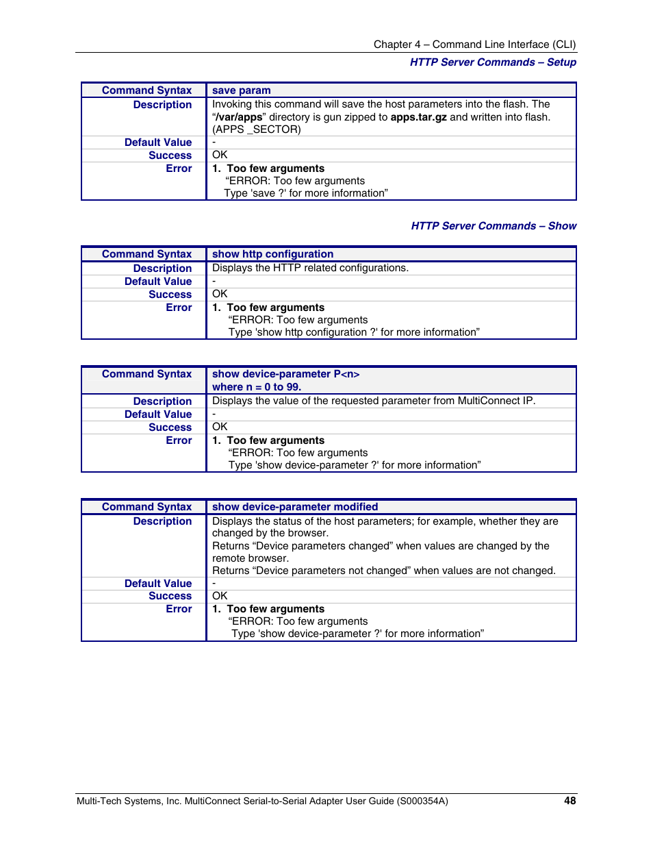 Multi-Tech Systems MTS2SA-T User Manual | Page 48 / 181