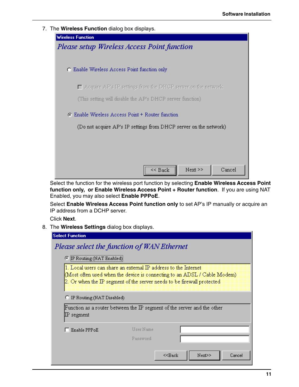 Multi-Tech Systems ACCESS POINT RF802EW User Manual | Page 11 / 28