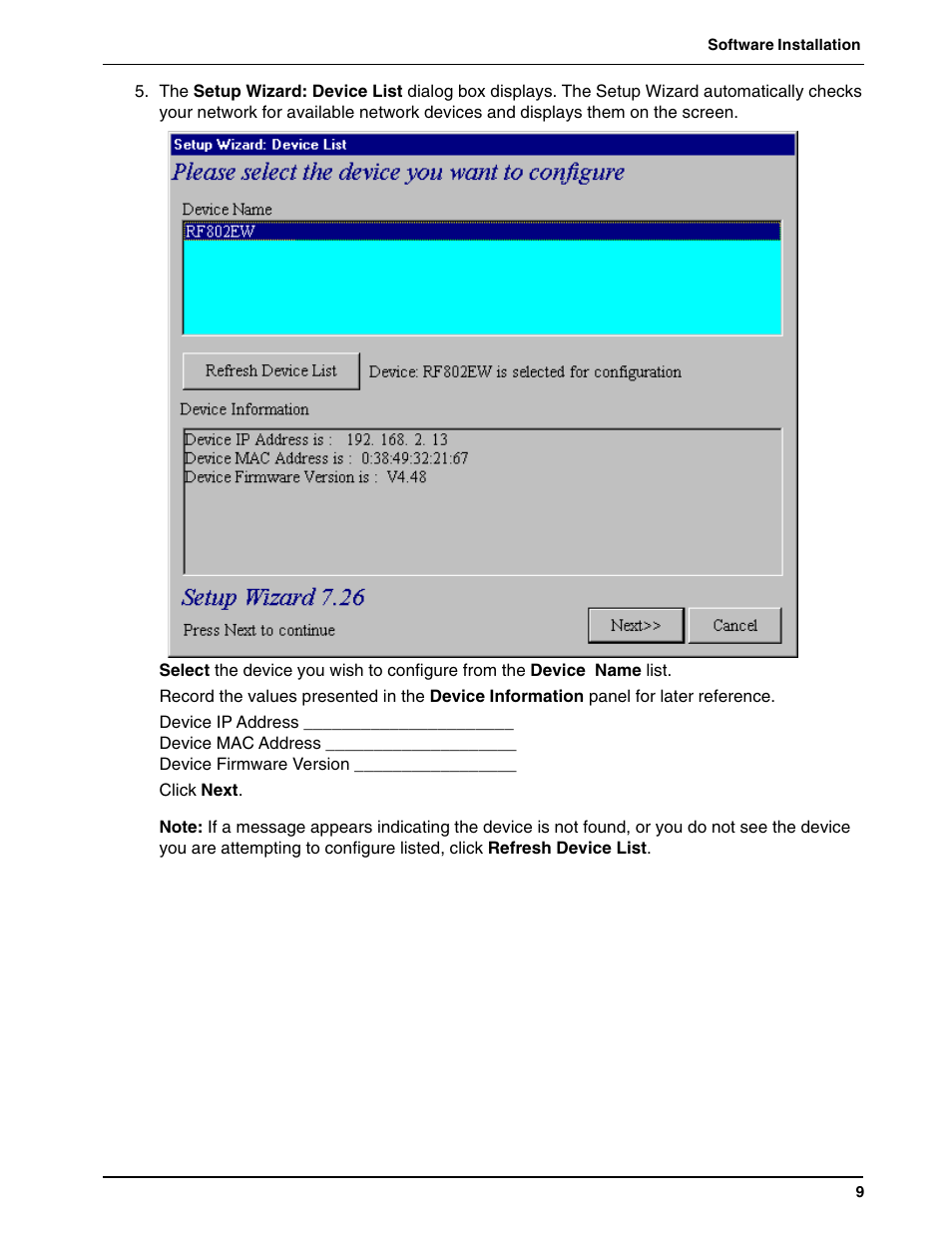 Multi-Tech Systems ACCESS POINT RF802EW User Manual | Page 9 / 28