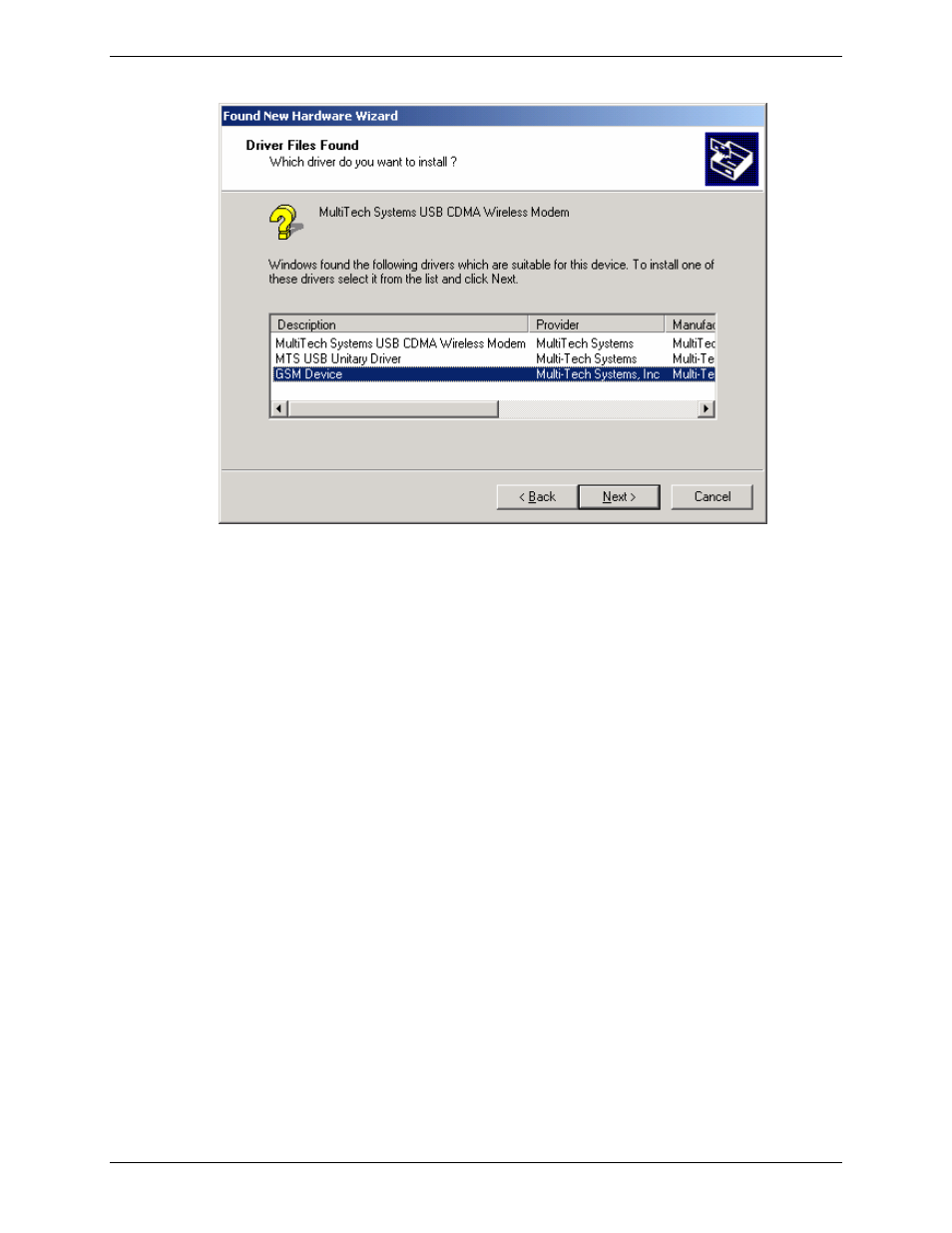 Multi-Tech Systems MTCBA-G-UF1 User Manual | Page 23 / 42