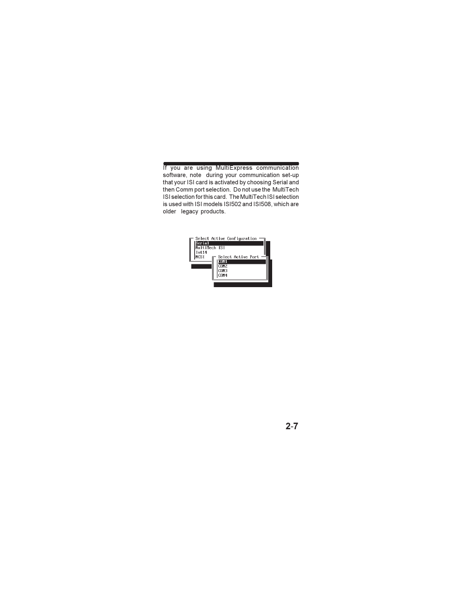 Multi-Tech Systems ISI551PC User Manual | Page 16 / 31