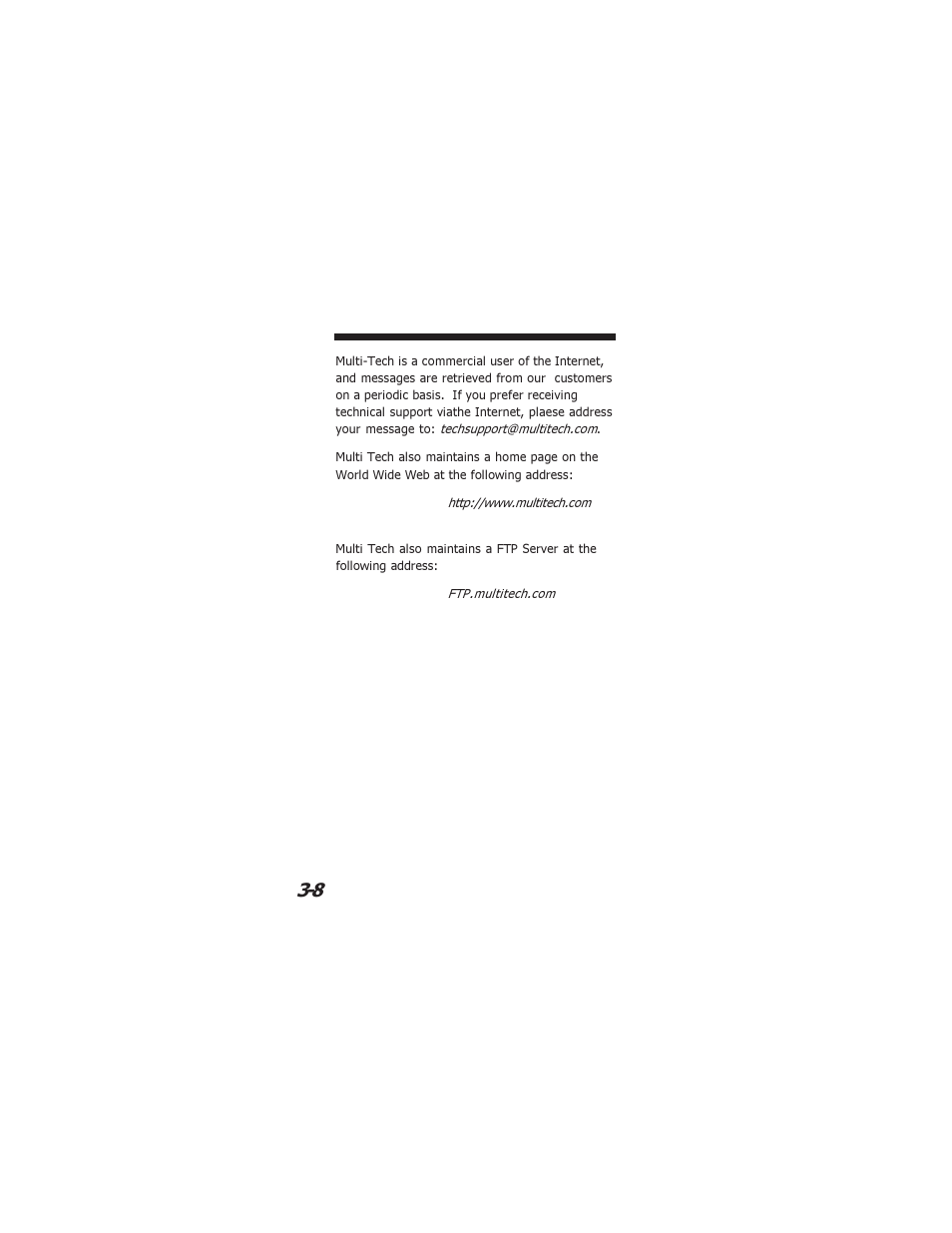 Multi-Tech Systems ISI551PC User Manual | Page 24 / 31