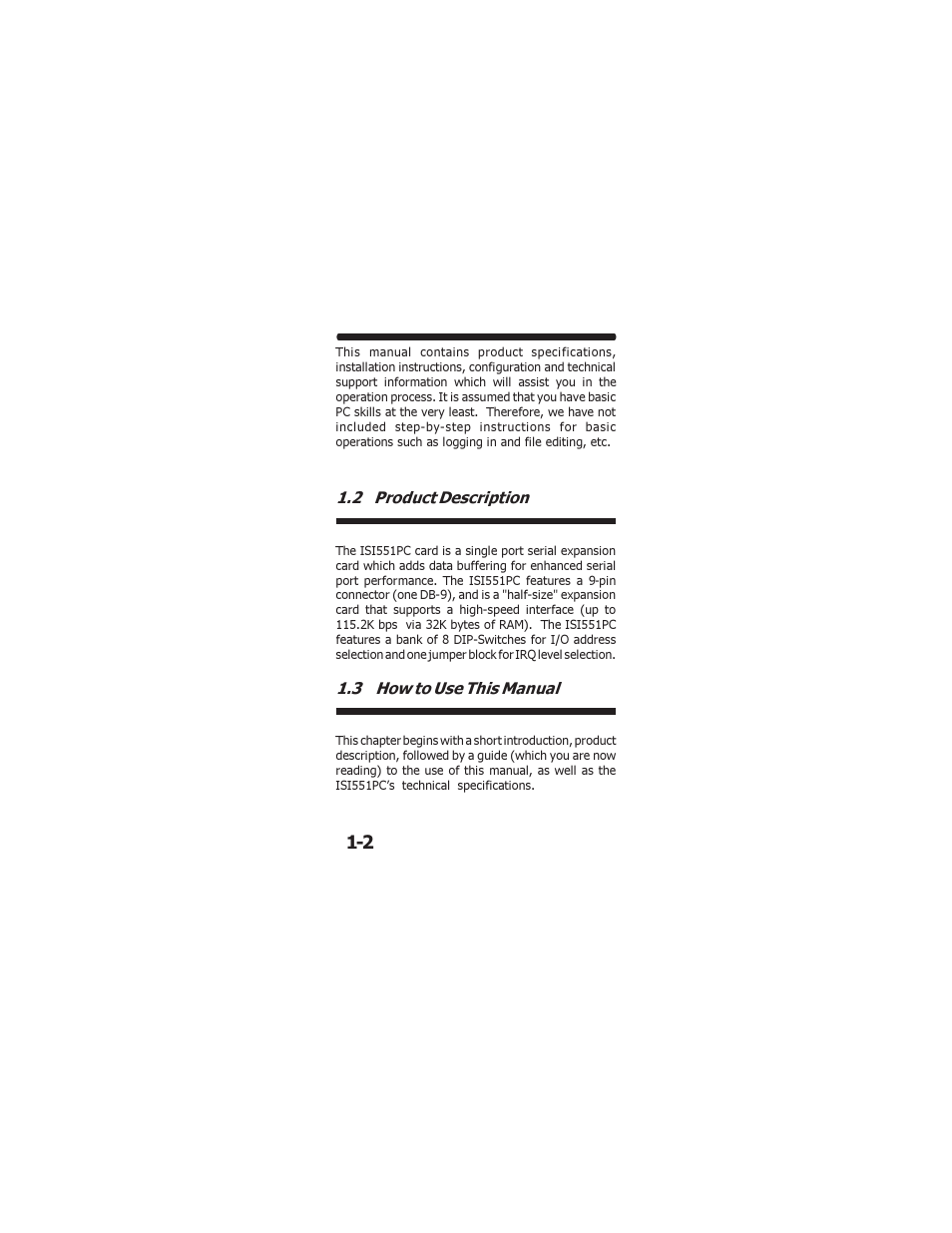 Multi-Tech Systems ISI551PC User Manual | Page 7 / 31