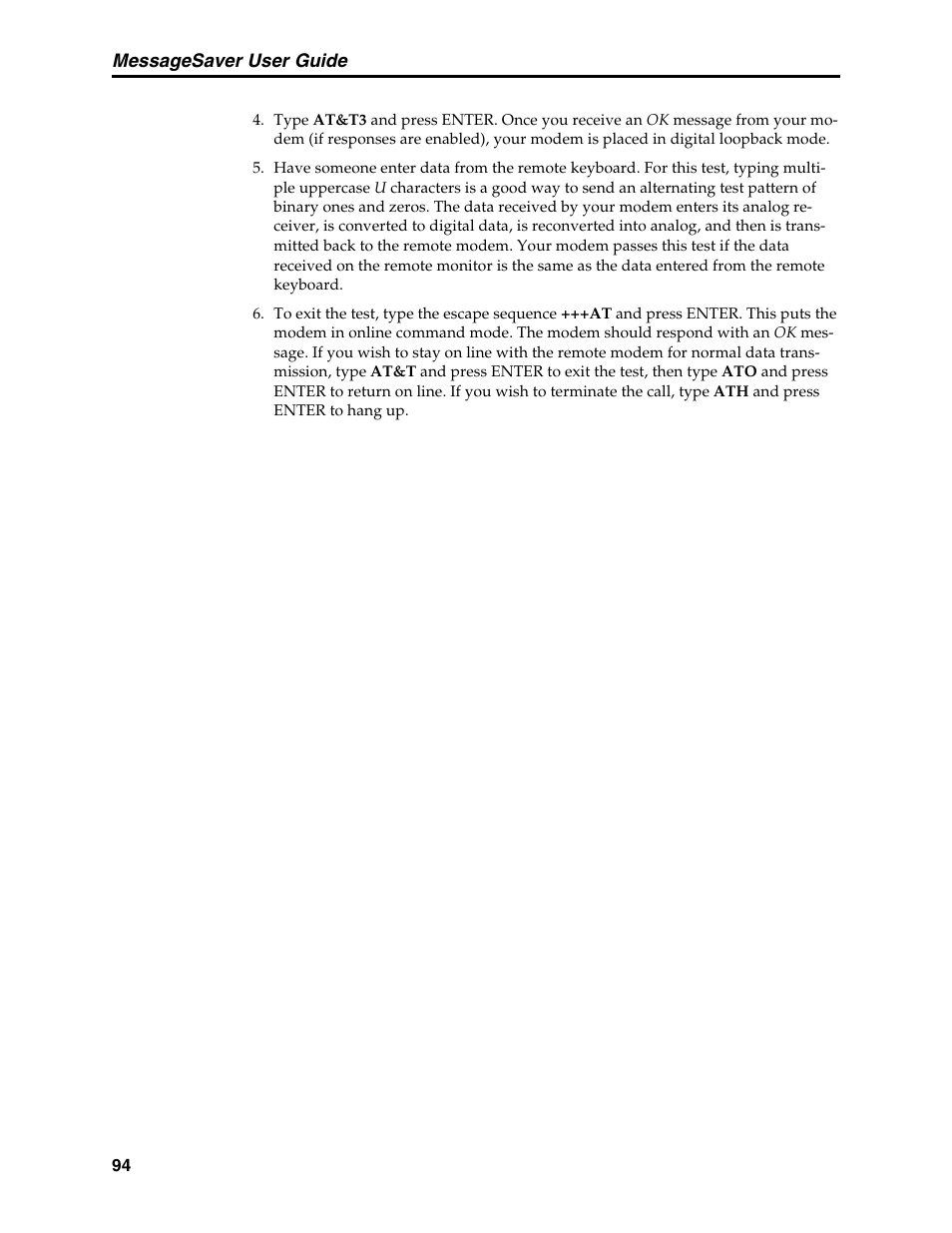 Multi-Tech Systems MT5634MSV User Manual | Page 102 / 114