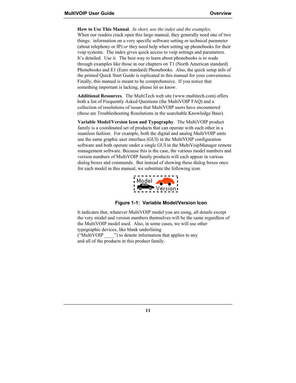 Multi-Tech Systems MULTIVOIP MVP-2410 User Manual | Page 11 / 605