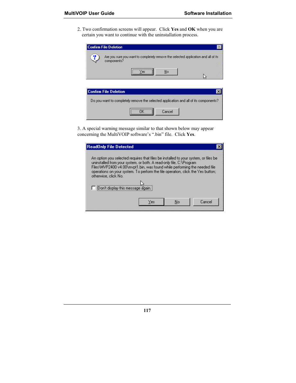Multi-Tech Systems MULTIVOIP MVP-2410 User Manual | Page 117 / 605