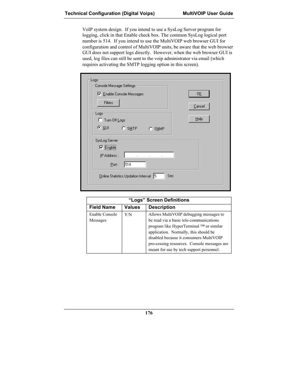 Multi-Tech Systems MULTIVOIP MVP-2410 User Manual | Page 176 / 605