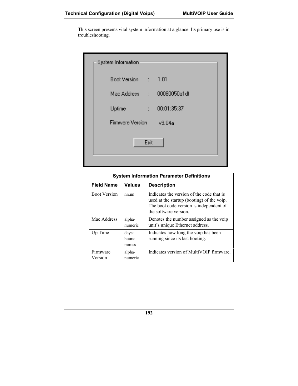 Multi-Tech Systems MULTIVOIP MVP-2410 User Manual | Page 192 / 605