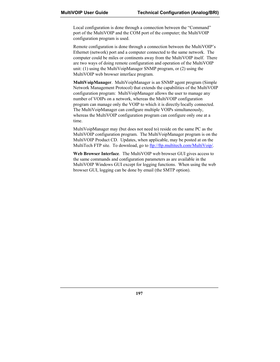Multi-Tech Systems MULTIVOIP MVP-2410 User Manual | Page 197 / 605