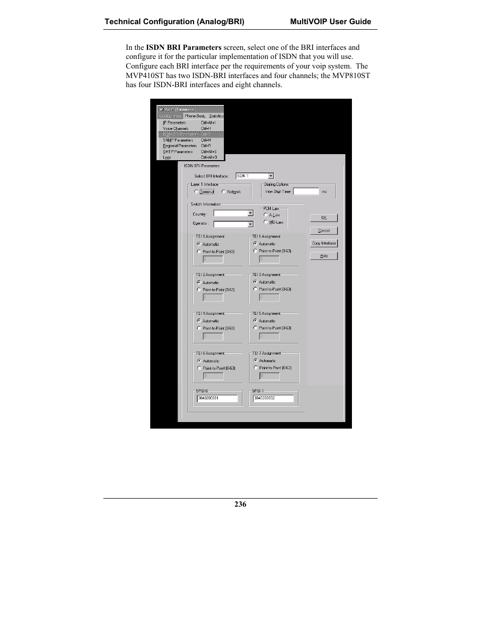 Multi-Tech Systems MULTIVOIP MVP-2410 User Manual | Page 236 / 605