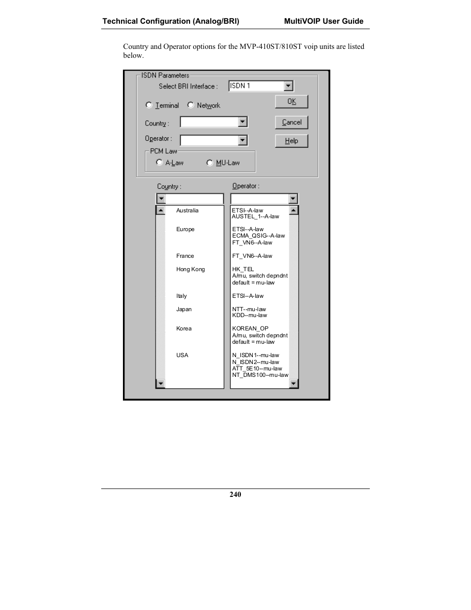 Multi-Tech Systems MULTIVOIP MVP-2410 User Manual | Page 240 / 605