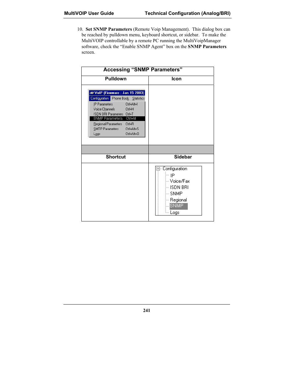 Multi-Tech Systems MULTIVOIP MVP-2410 User Manual | Page 241 / 605