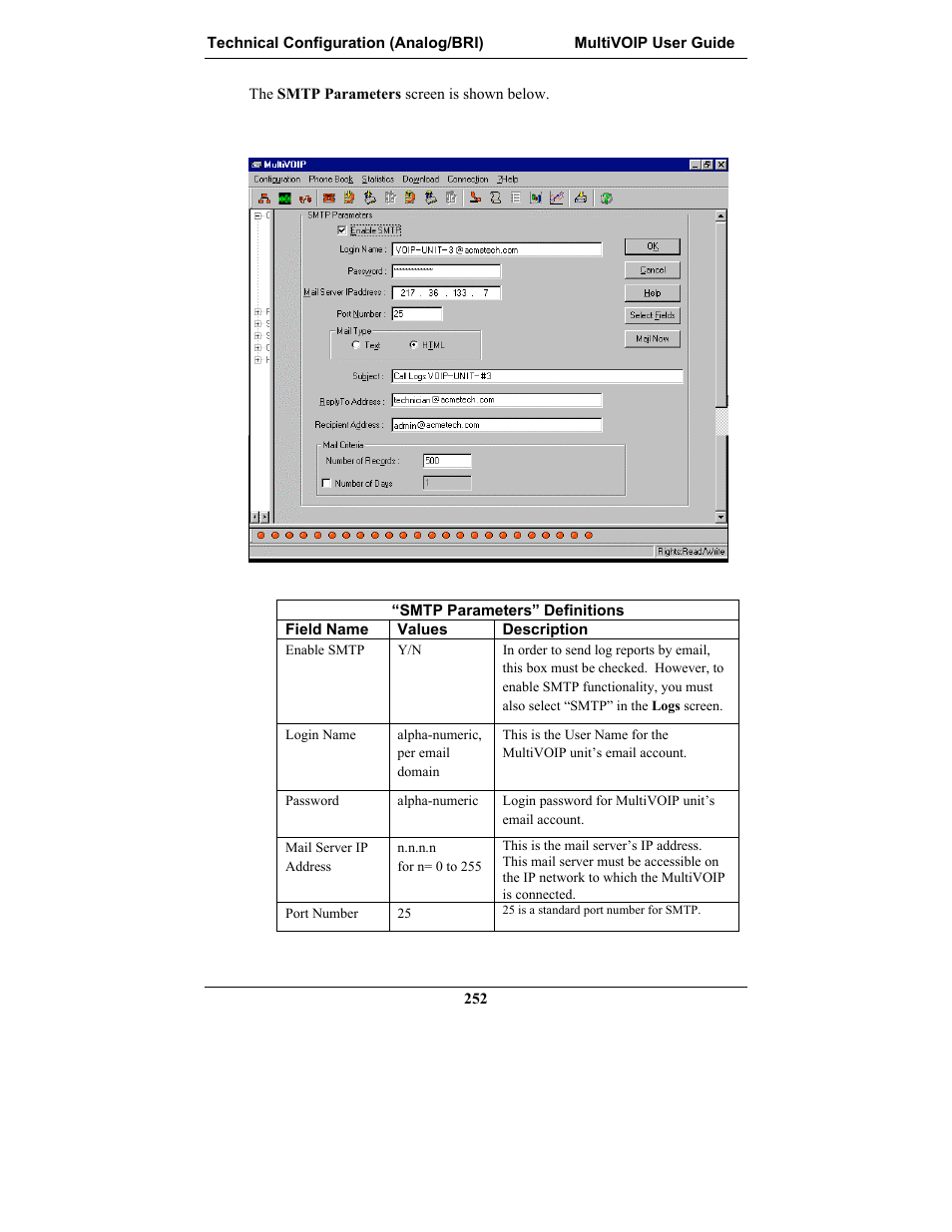 Multi-Tech Systems MULTIVOIP MVP-2410 User Manual | Page 252 / 605