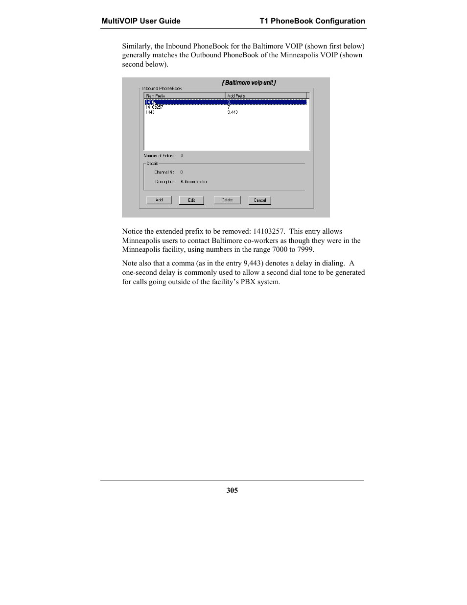 Multi-Tech Systems MULTIVOIP MVP-2410 User Manual | Page 305 / 605