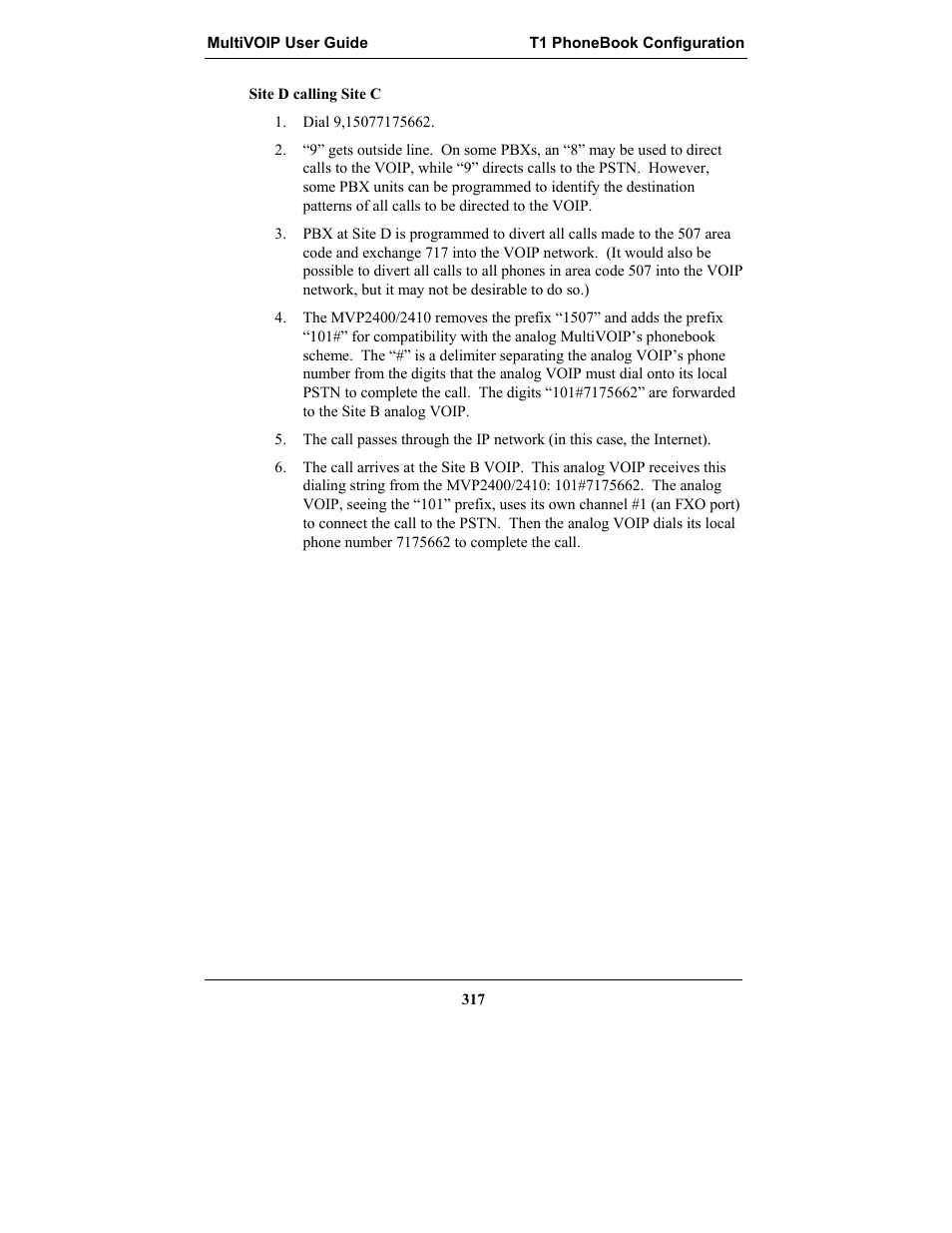Multi-Tech Systems MULTIVOIP MVP-2410 User Manual | Page 317 / 605