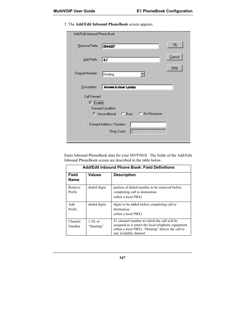 Multi-Tech Systems MULTIVOIP MVP-2410 User Manual | Page 347 / 605