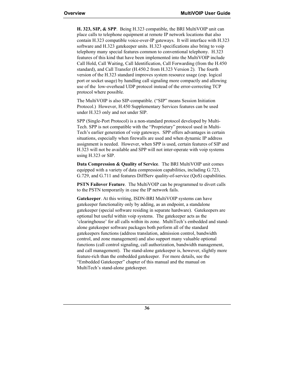 Multi-Tech Systems MULTIVOIP MVP-2410 User Manual | Page 36 / 605