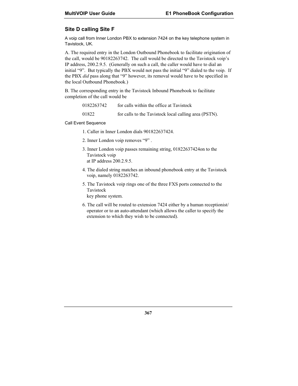 Multi-Tech Systems MULTIVOIP MVP-2410 User Manual | Page 367 / 605