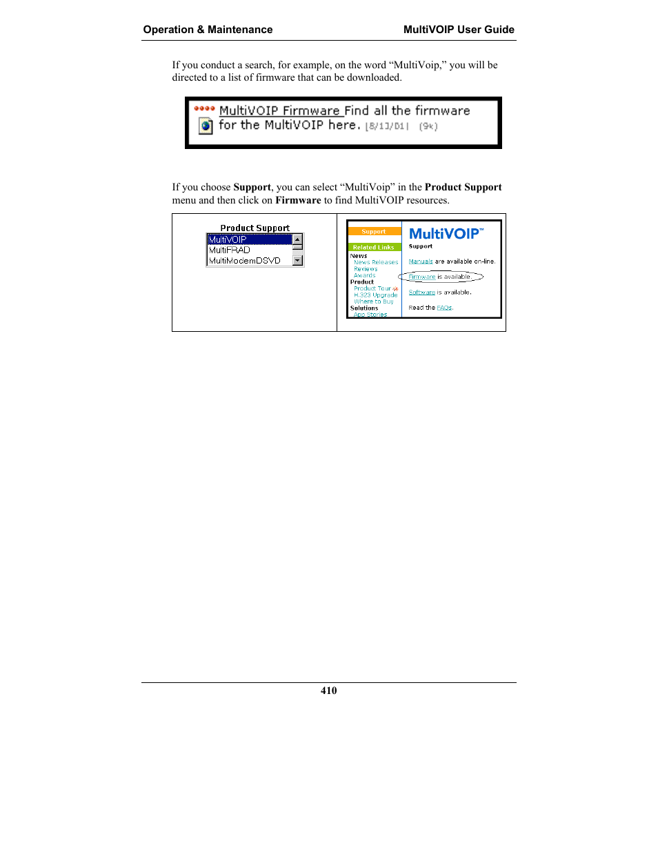 Multi-Tech Systems MULTIVOIP MVP-2410 User Manual | Page 410 / 605