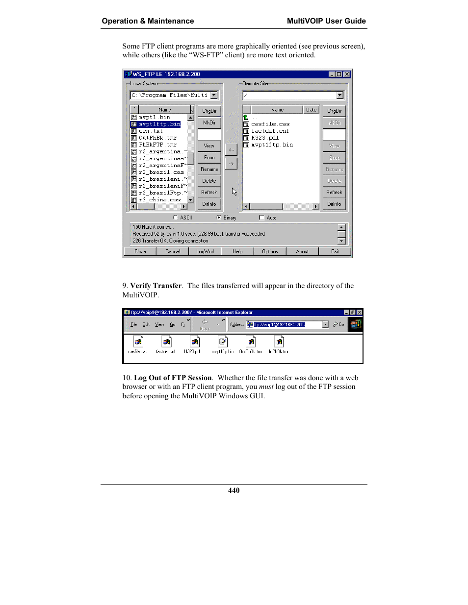 Multi-Tech Systems MULTIVOIP MVP-2410 User Manual | Page 440 / 605