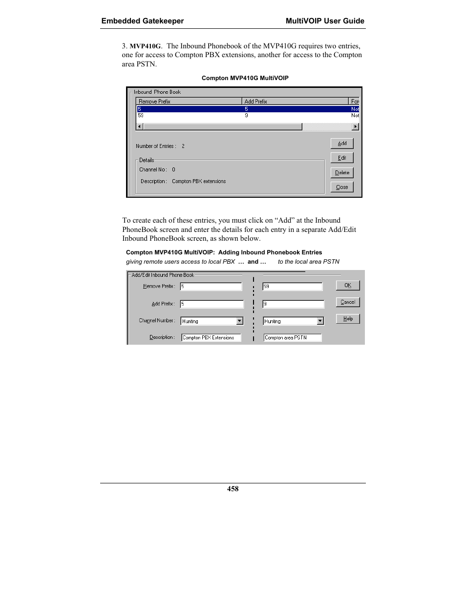 Multi-Tech Systems MULTIVOIP MVP-2410 User Manual | Page 458 / 605