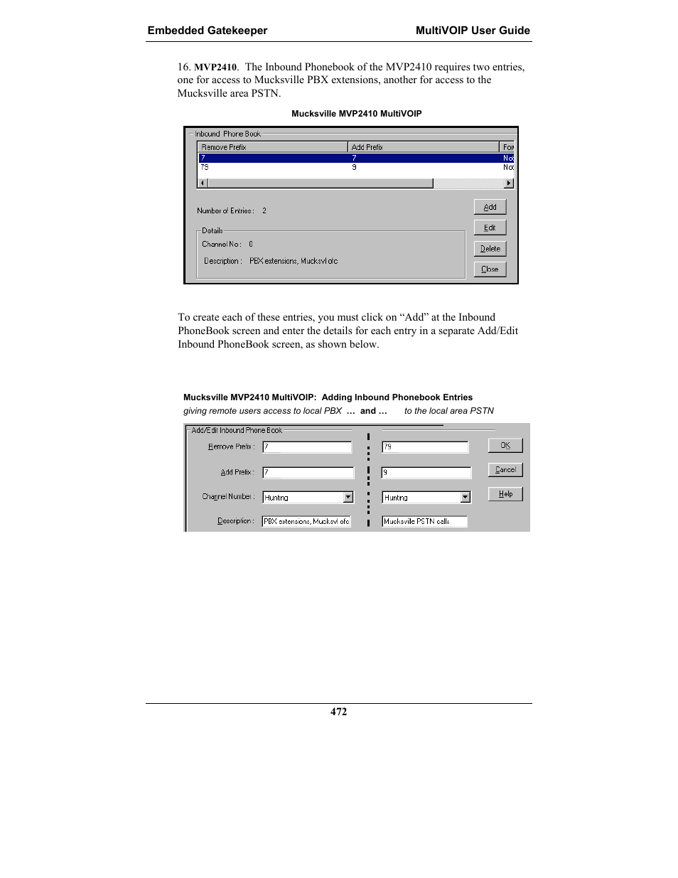 Multi-Tech Systems MULTIVOIP MVP-2410 User Manual | Page 472 / 605