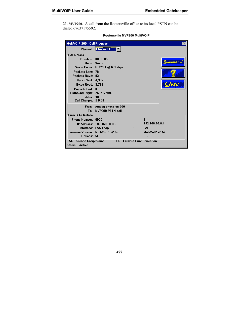 Multi-Tech Systems MULTIVOIP MVP-2410 User Manual | Page 477 / 605