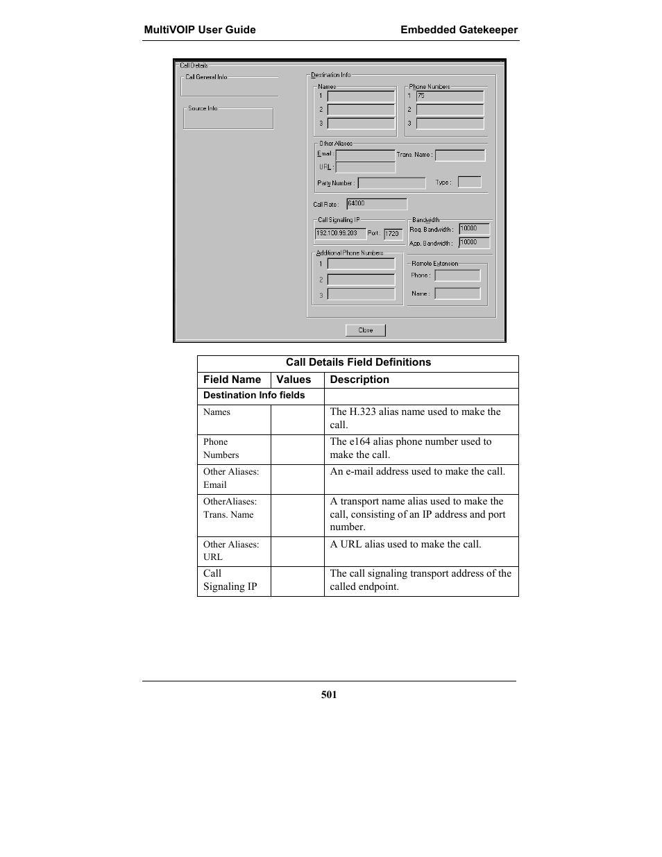 Multi-Tech Systems MULTIVOIP MVP-2410 User Manual | Page 501 / 605