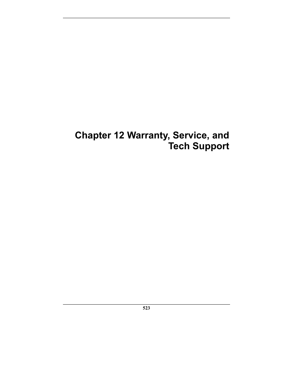 Chapter 12 warranty, service, and tech support | Multi-Tech Systems MULTIVOIP MVP-2410 User Manual | Page 523 / 605