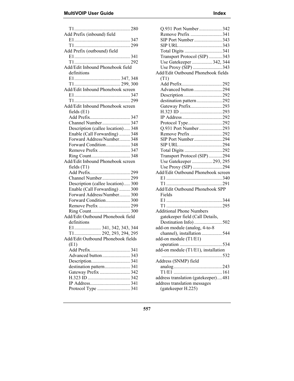 Multi-Tech Systems MULTIVOIP MVP-2410 User Manual | Page 557 / 605