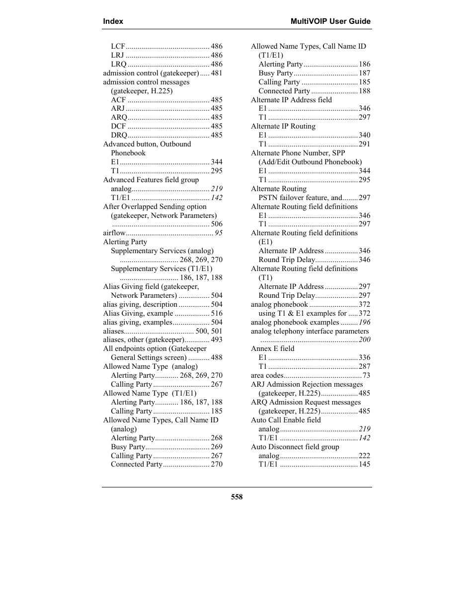 Multi-Tech Systems MULTIVOIP MVP-2410 User Manual | Page 558 / 605