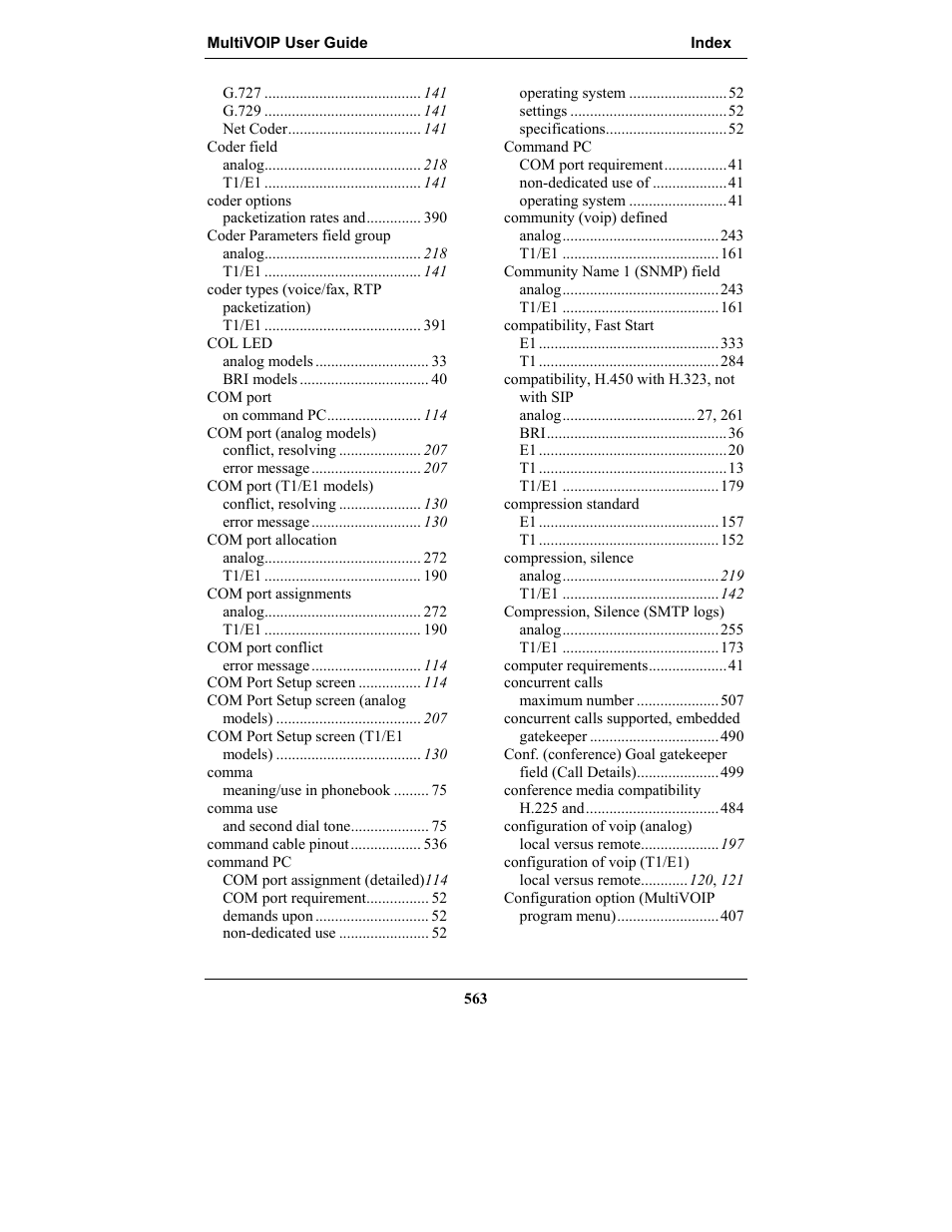 Multi-Tech Systems MULTIVOIP MVP-2410 User Manual | Page 563 / 605