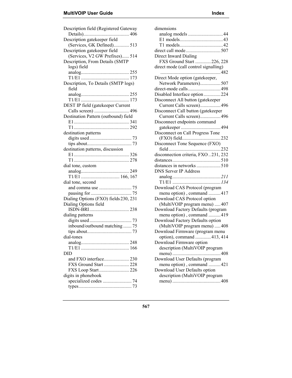 Multi-Tech Systems MULTIVOIP MVP-2410 User Manual | Page 567 / 605