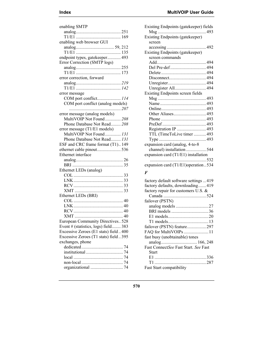 Multi-Tech Systems MULTIVOIP MVP-2410 User Manual | Page 570 / 605