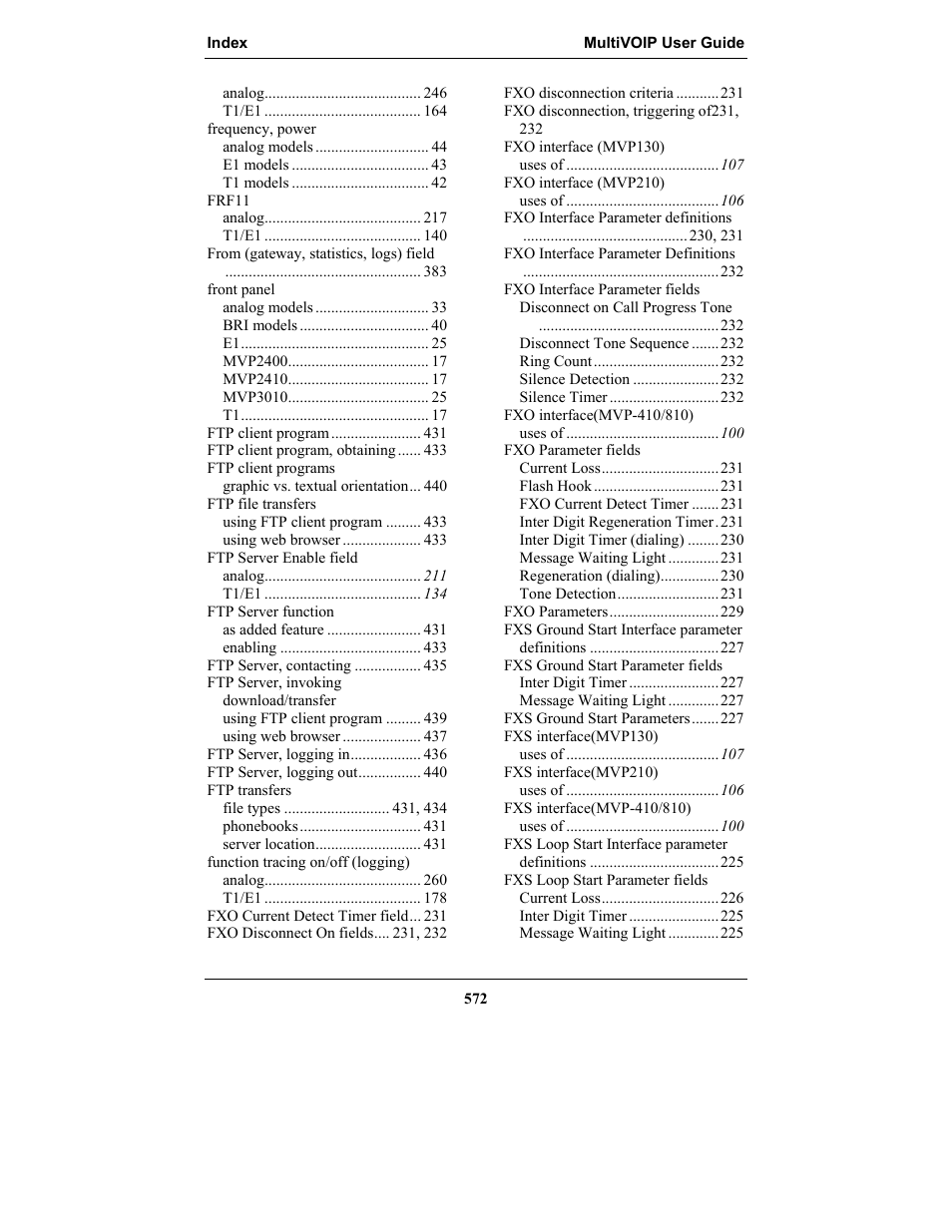 Multi-Tech Systems MULTIVOIP MVP-2410 User Manual | Page 572 / 605