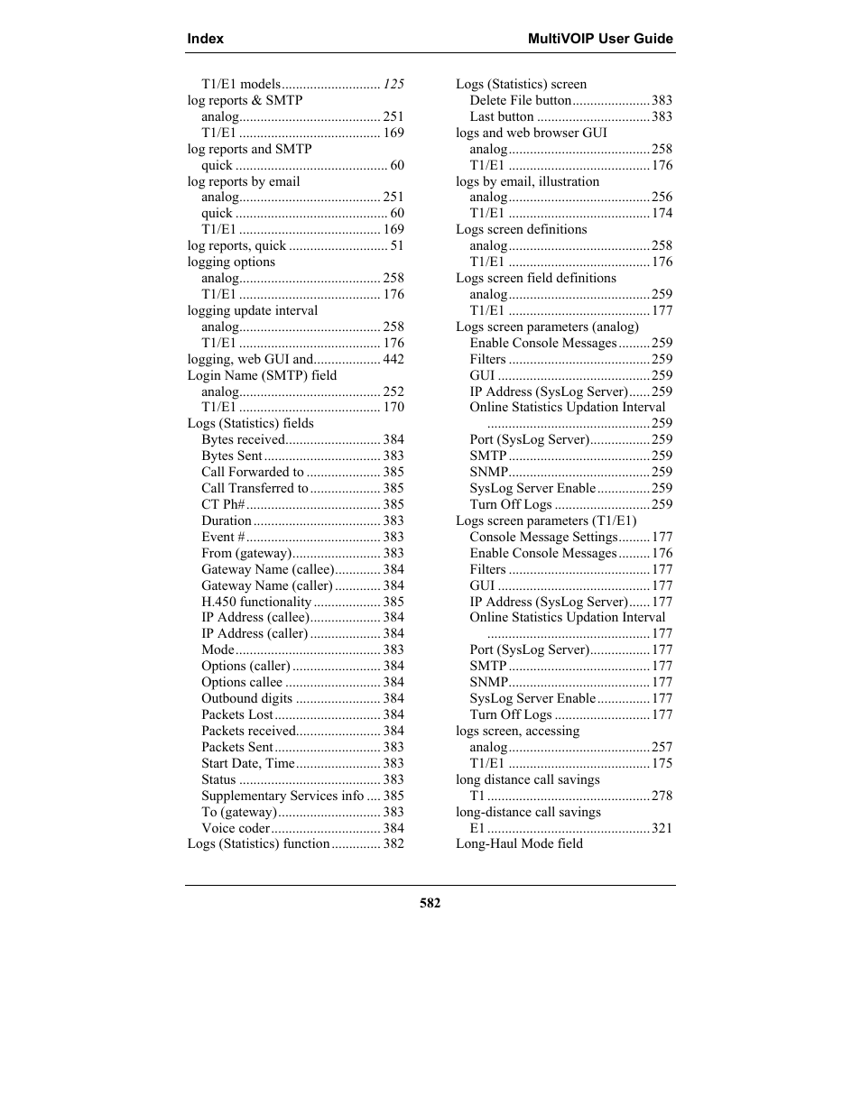 Multi-Tech Systems MULTIVOIP MVP-2410 User Manual | Page 582 / 605