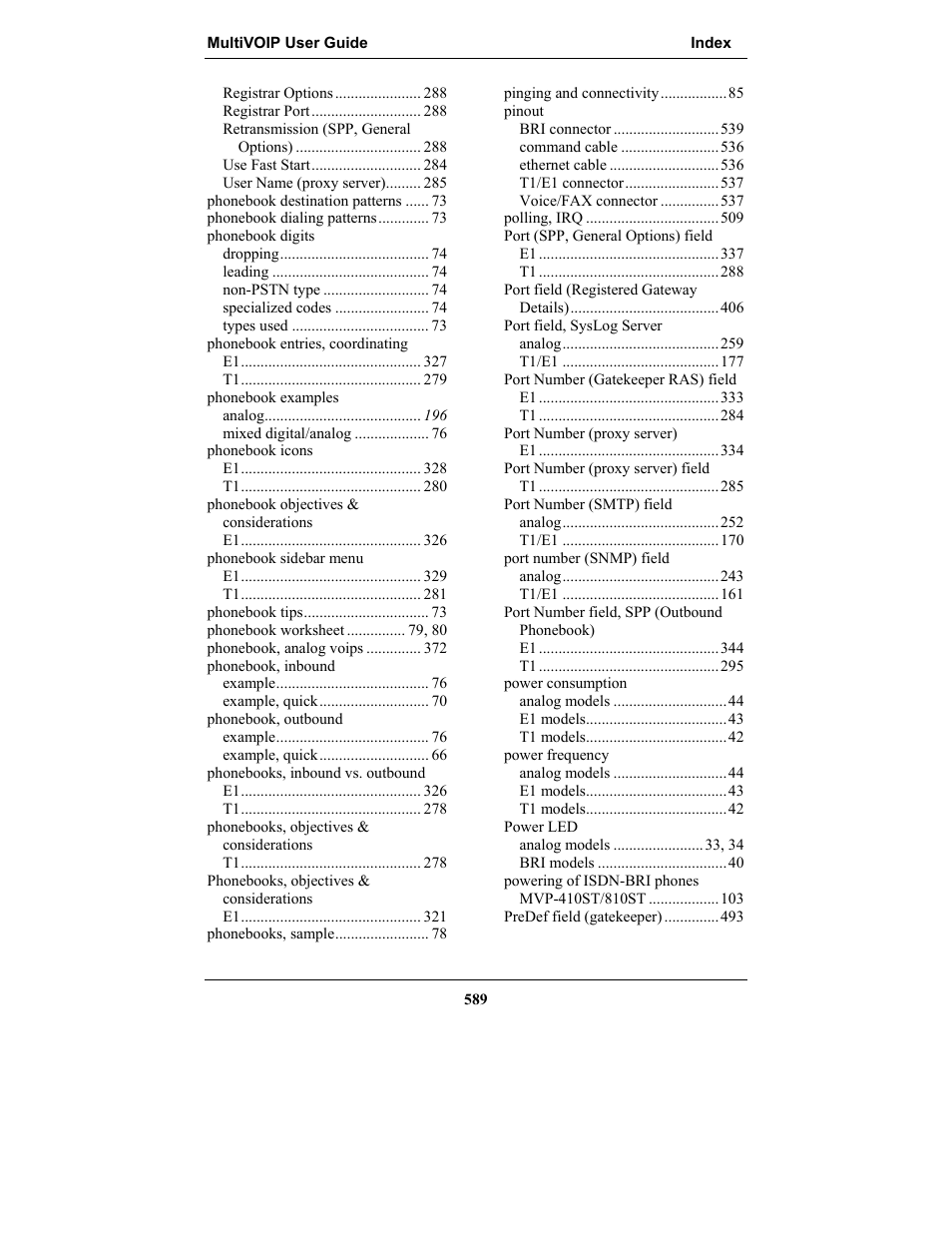 Multi-Tech Systems MULTIVOIP MVP-2410 User Manual | Page 589 / 605
