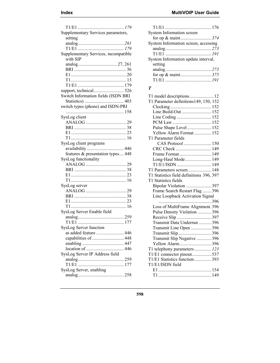 Multi-Tech Systems MULTIVOIP MVP-2410 User Manual | Page 598 / 605