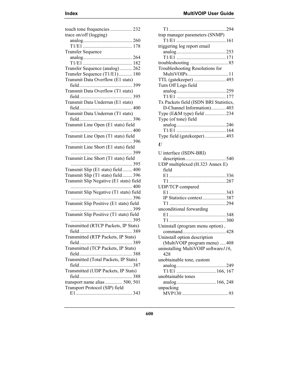 Multi-Tech Systems MULTIVOIP MVP-2410 User Manual | Page 600 / 605